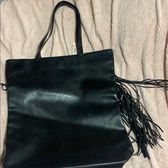 🍍Victoria SECRET Black Bohemian Tote🍍 - Picture 6 of 7